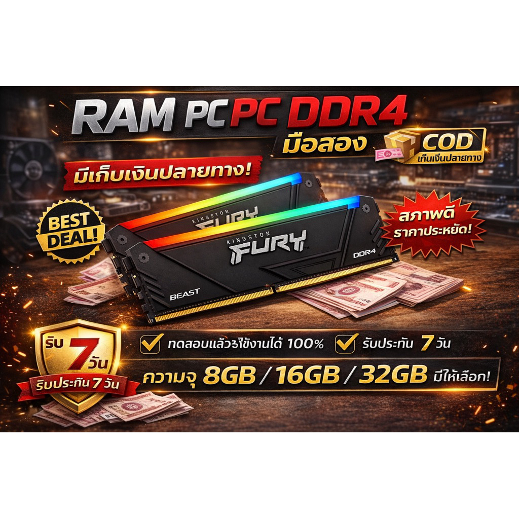 ช้อป ram ddr4 16gb ราคาสุดคุ้ม ได้ง่าย ๆ | Shopee Thailand