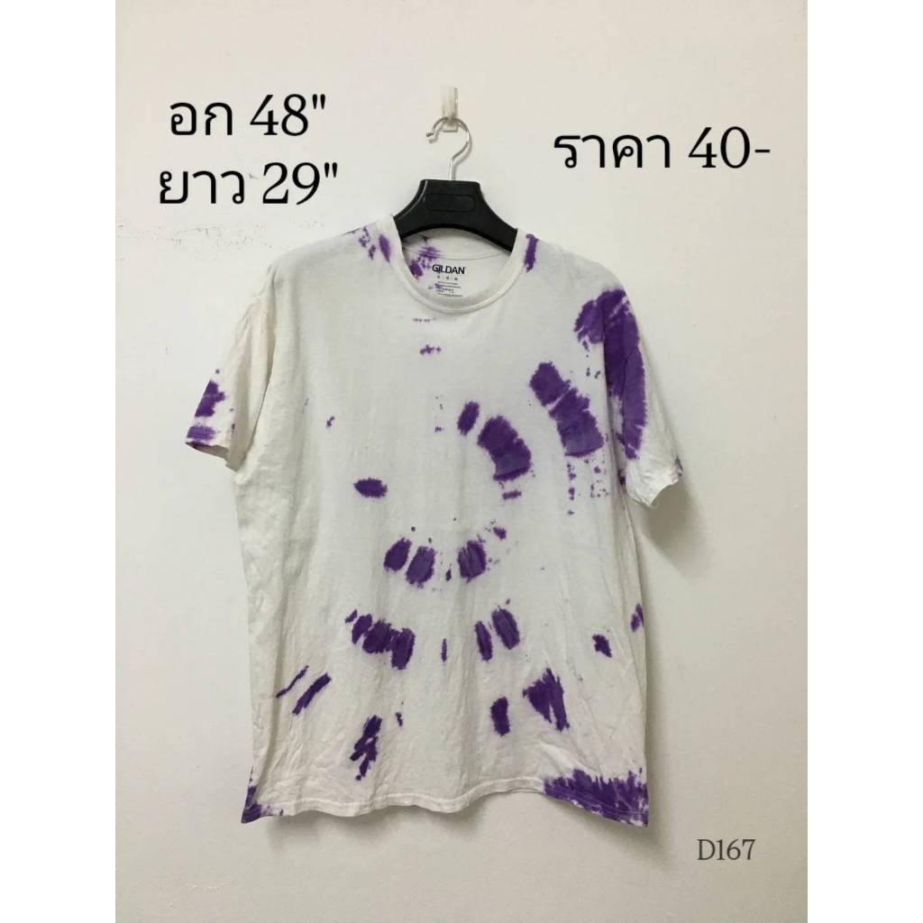 เสื้อยืดมือสองไซส์ XL (D167) | Shopee Thailand