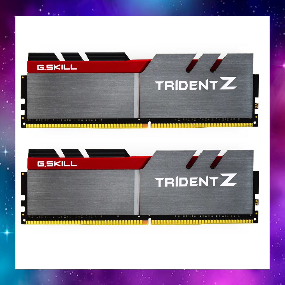 16GB (8GBx2) DDR4 3200MHz RAM (หน่วยความจำ) G.SKILL TRIDENT Z (F4 ...