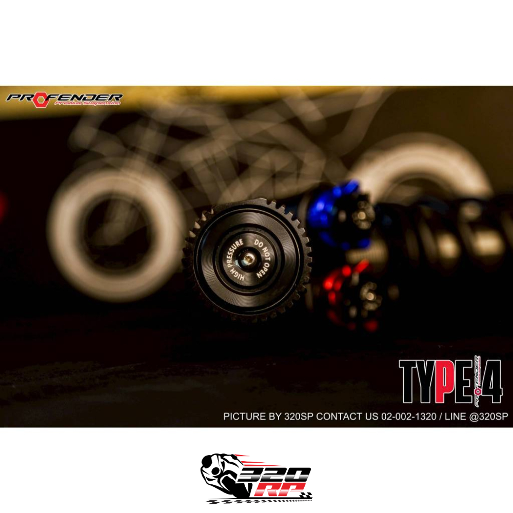ส่งด่วน!! รับประกัน 2 ปี โช๊คหลัง PROFENDER TYPE 4 สำหรับ HONDA GIORNO ...
