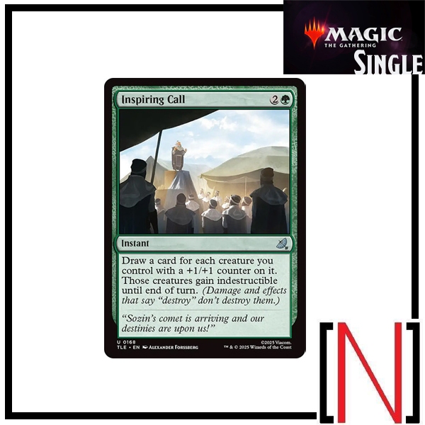[MTG][Single][TLE] Inspiring Call ระดับ Uncommon [ภาษาอังกฤษ] | Shopee ...