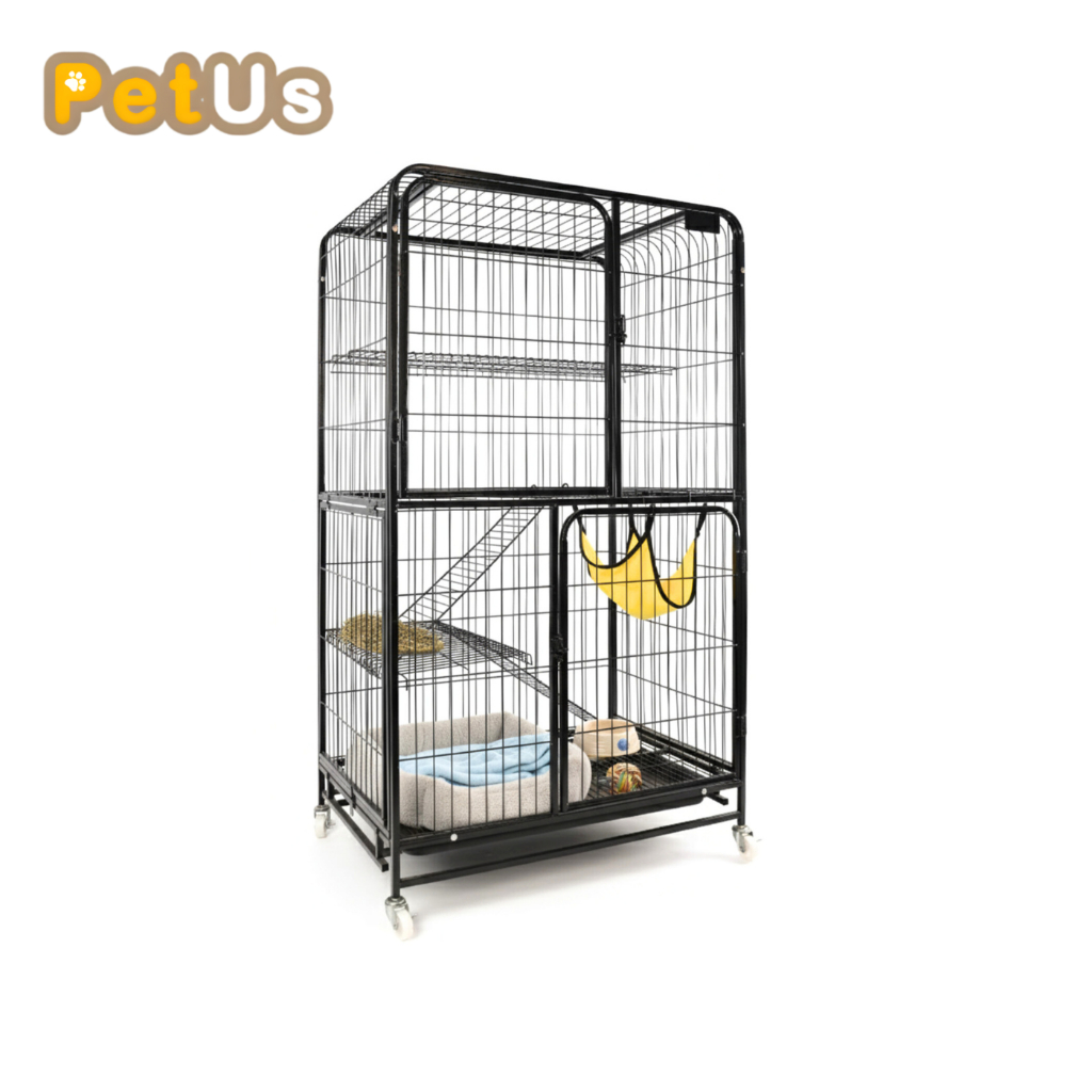 Petus Large Cat Cage with Wheels, 3 Sizes