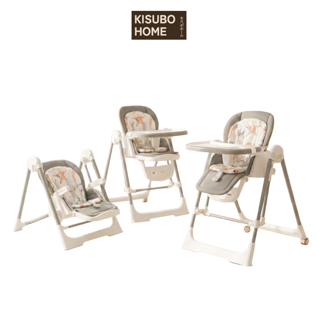 Kisubo Home เก้าอี้กินข้าวเด็ก Multifuction เก้าอี้กินข้าวเด็ก ปรับ ...