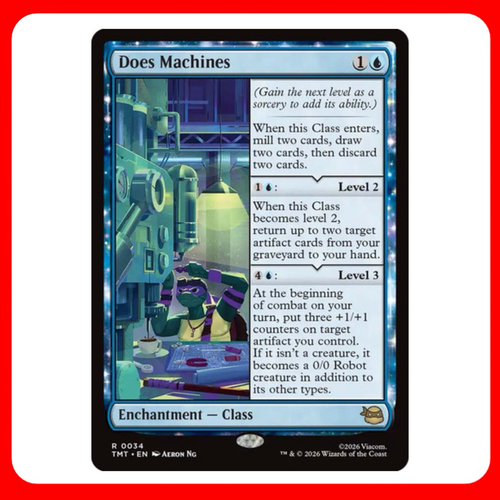 [MTG] Does Machines [TMT] [BLUE] [MYTHIC] [NORMAL] [ENG] (การ์ดเมจิค ...