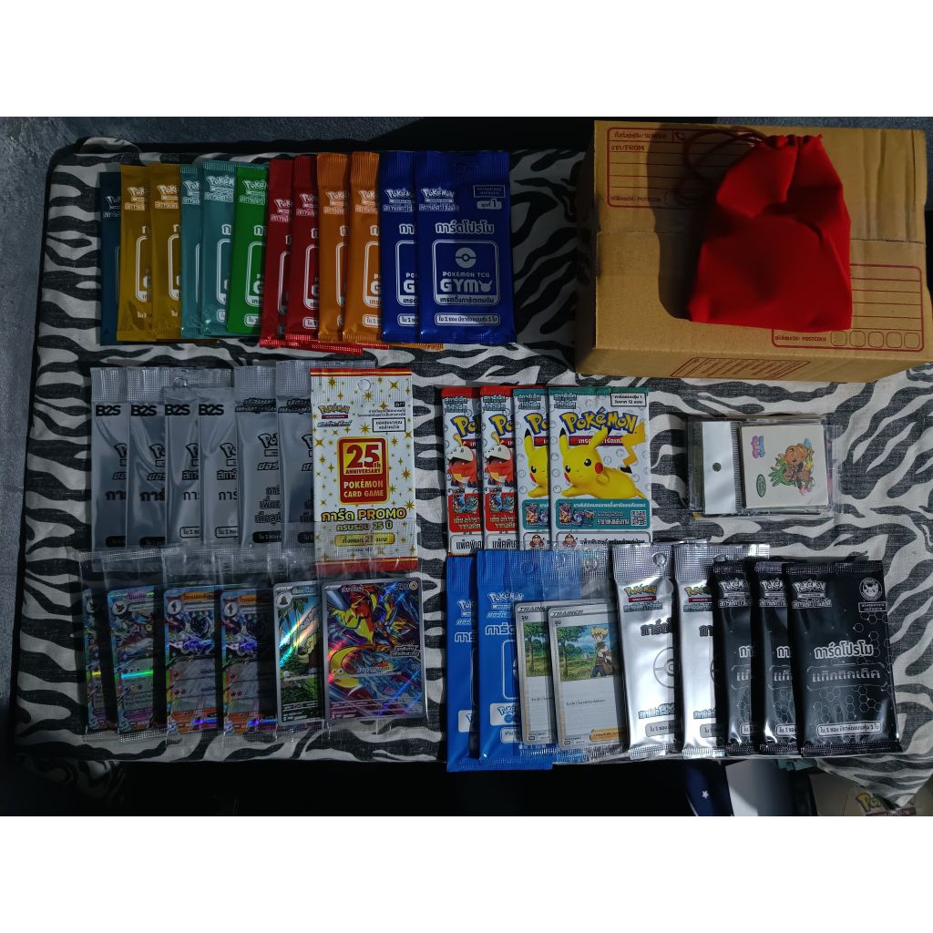 (สินค้าใหม่) ครั้งที่2 RANDOM PACKS (สุ่ม) Pokemon Promo Packs สุ่ม ...