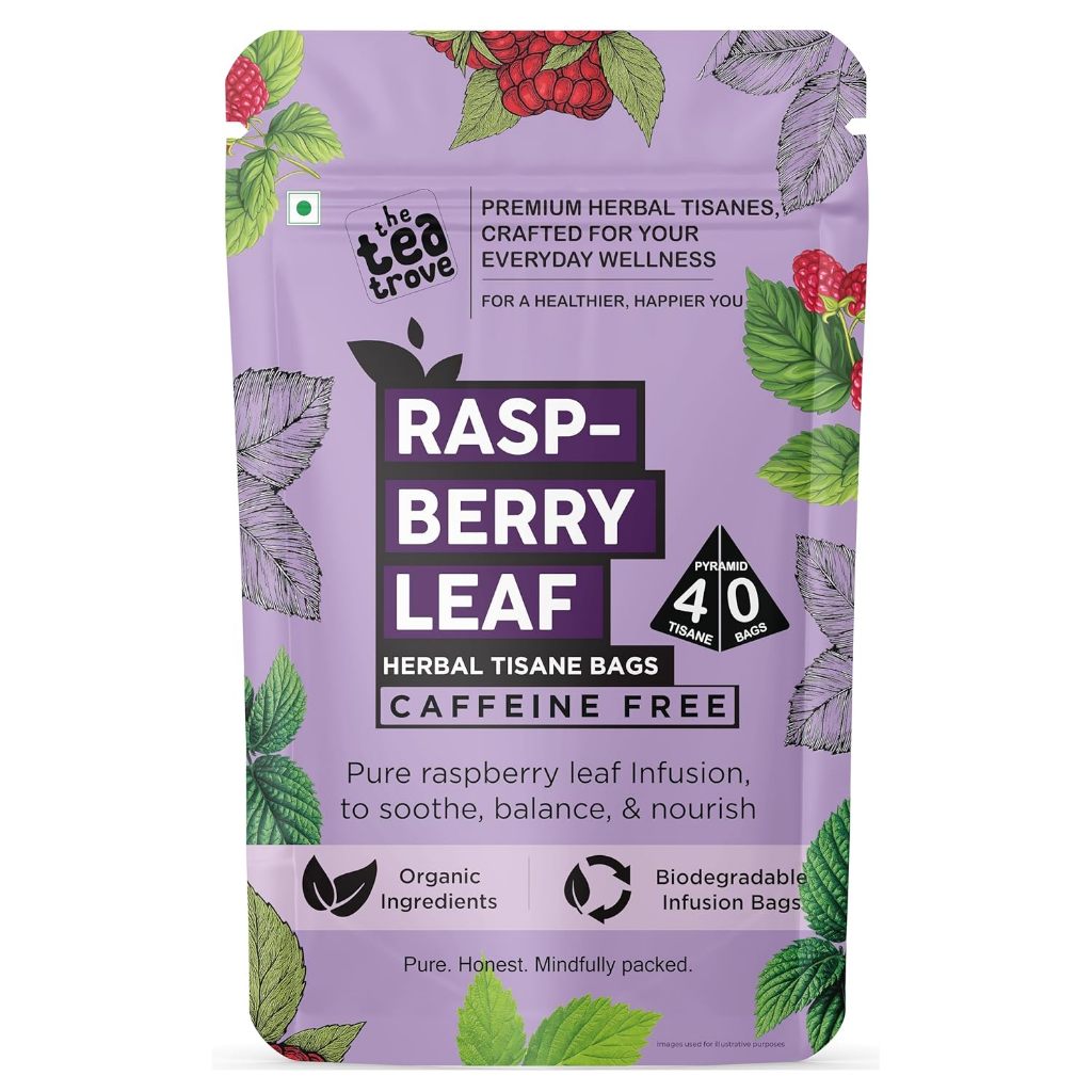 Organic Red Raspberry Leaf Tea ชาใบราสเบอร์รี่ออร์แกนิค 40 tea bags ...