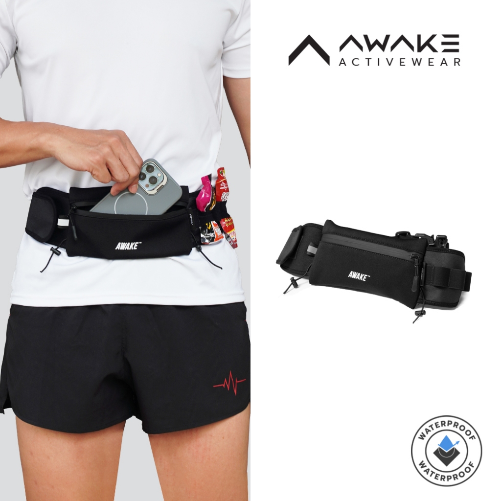 AWAKE กระเป๋าคาดเอววิ่ง Running Belt Pro | Shopee Thailand