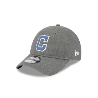 New Era หมวกรุ่น Cleveland Indians Cooperstown Mlb Varsity Gray 9Forty Unst Cap
