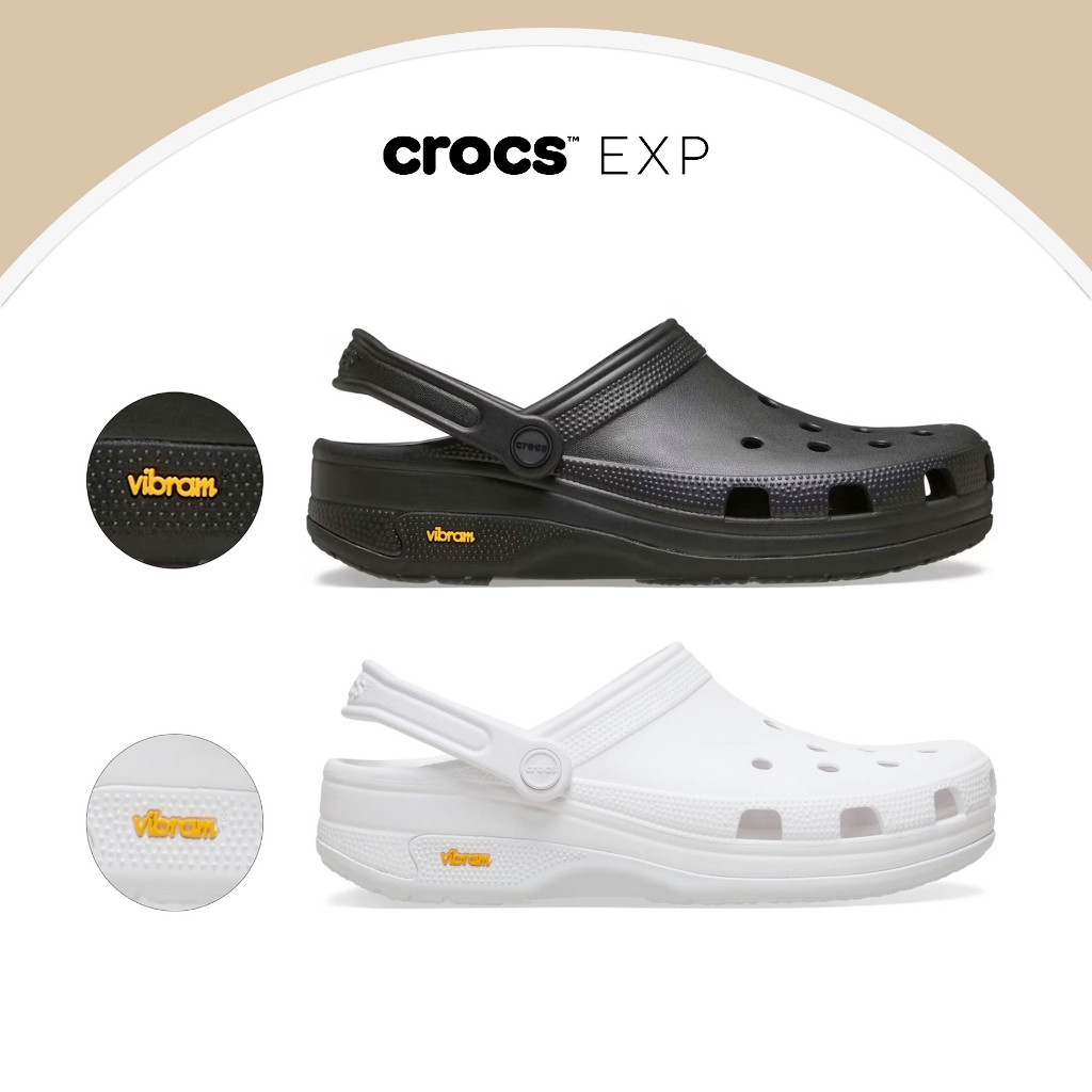CROCS EXP CLASSIC พื้น Vibram | Shopee Thailand