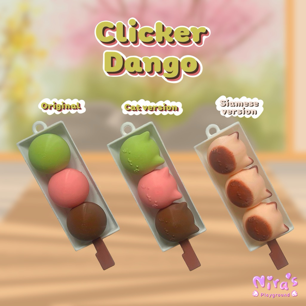 Nira’s • Clicker • Dango • พวงกุญแจ ของเล่น กดได้ | Shopee Thailand
