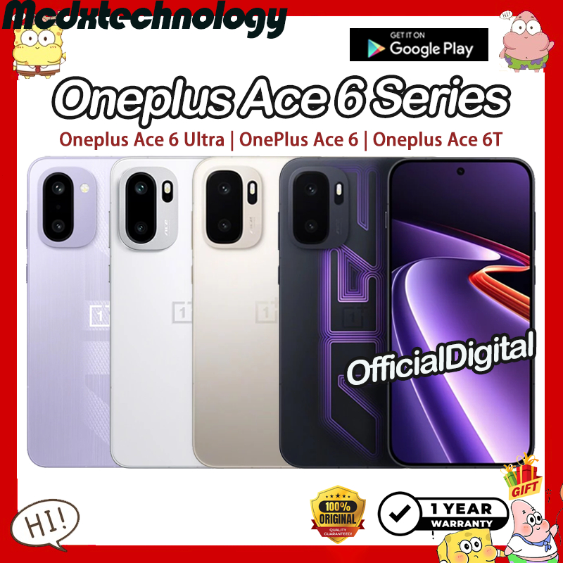 Global ROM Oneplus Ace 6 Ultra Dimensity 9500 Oneplus Ace 6T