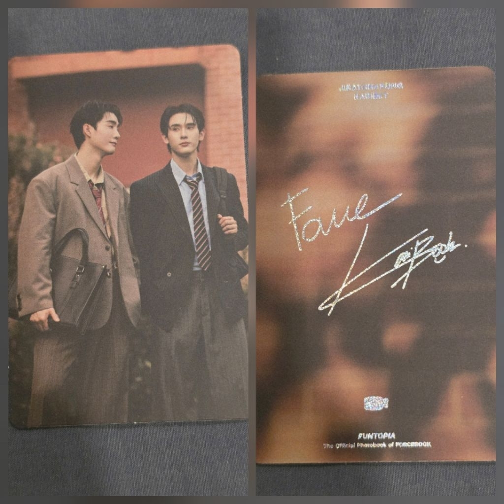 Photobook / Secret / Signed / Photocard Set ForceBook ฟอสบุ๊ค