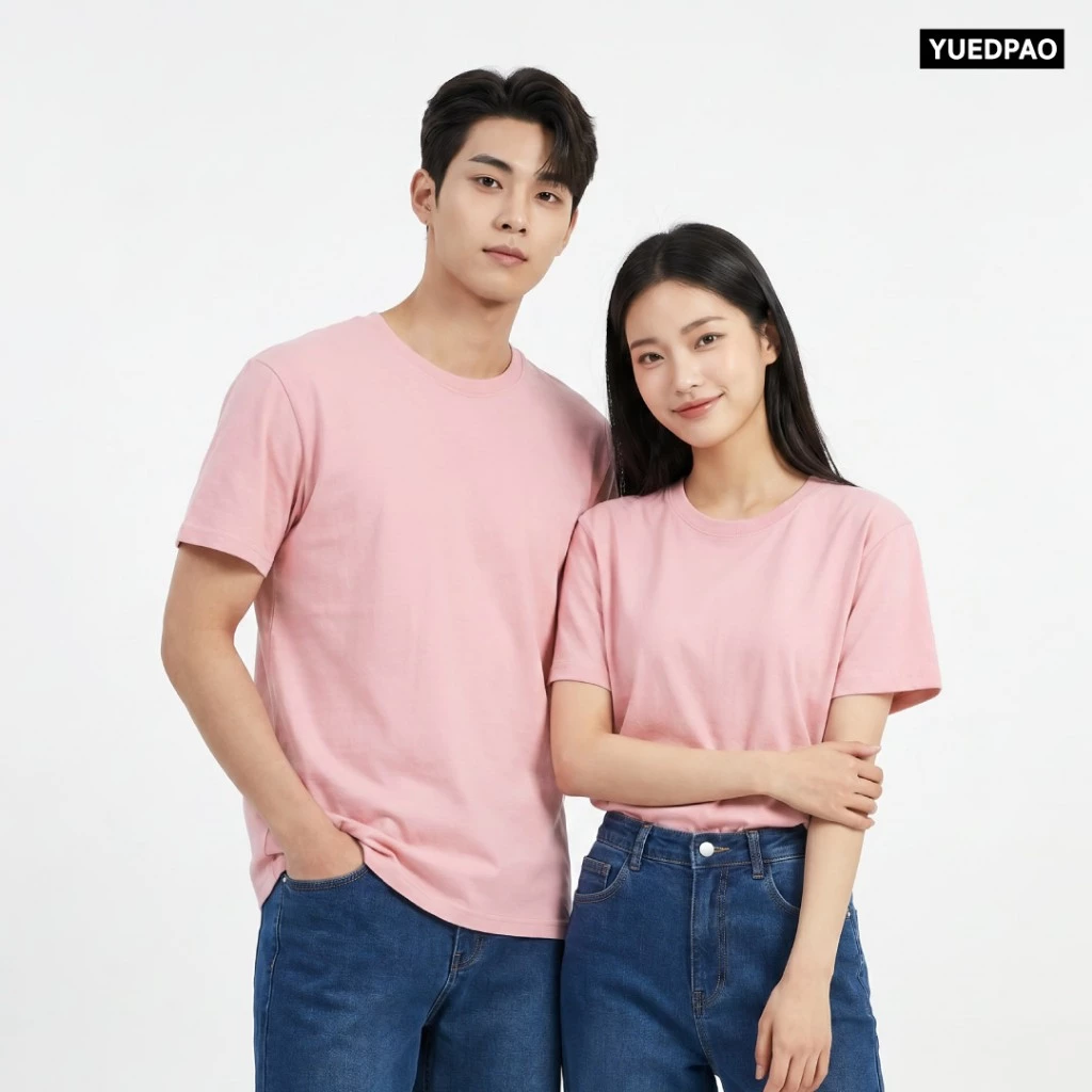 Yuedpao Ultrasoft Non-Iron (Unisex) - Round Neck เสื้อยืดคอกลม สีพื้น ผ้านุ่ม ใส่สบาย ไม่ต้องรีด ยืดเปล่า Set Colorful thumbnail 7
