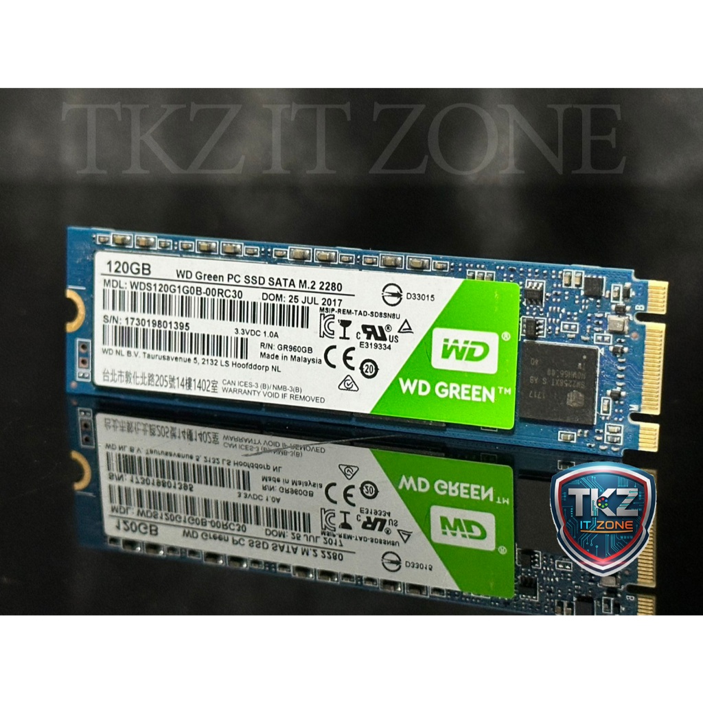 SSD (solid state drive) WD Green 120GB (SSD M.2 M.SATA) | Shopee Thailand
