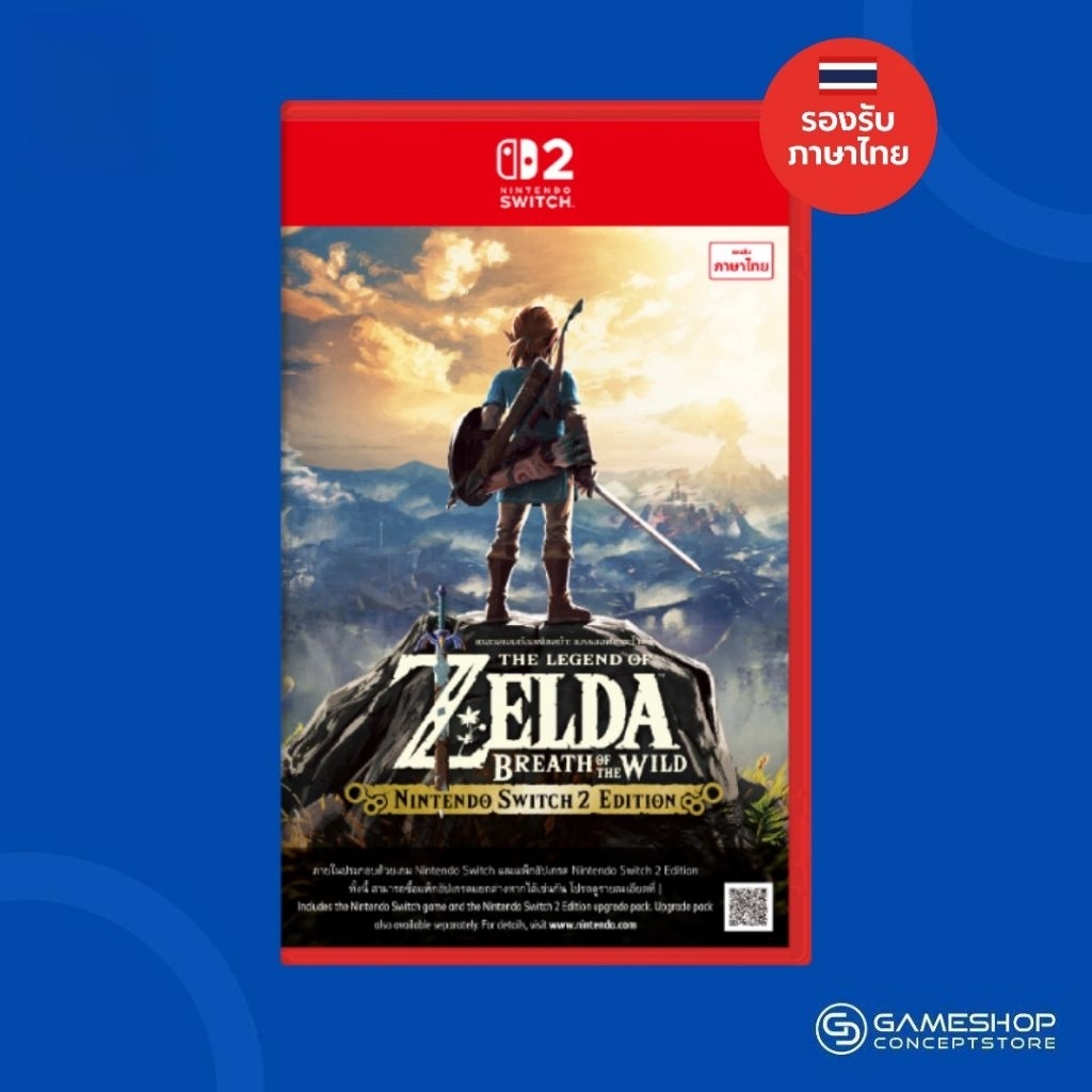 [ซับไทย ปกไทย ส่งด่วน] Nintendo Switch 2 : NSW2 The Legend of Zelda: Breath of the Wild (TH)