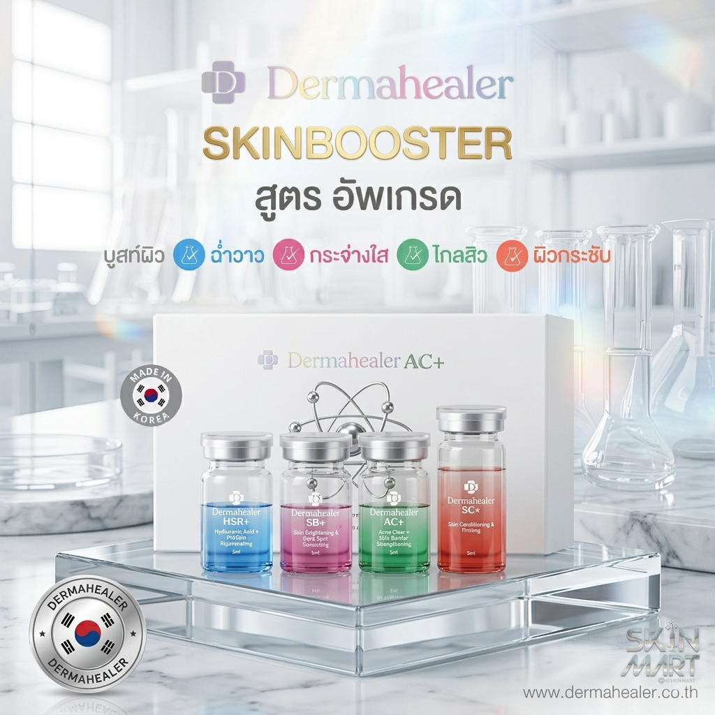 (1ขวด) Dermahealer HSR+ SB+ AC+ SC+ Dermaheal รุ่นใหม่ | Shopee Thailand