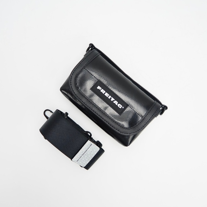 กระเป๋า FREITAG รุ่น F142 HEINZ (ผ้าดำล้วนทั้งใบ-ไส้ดำ) (2) มือ1