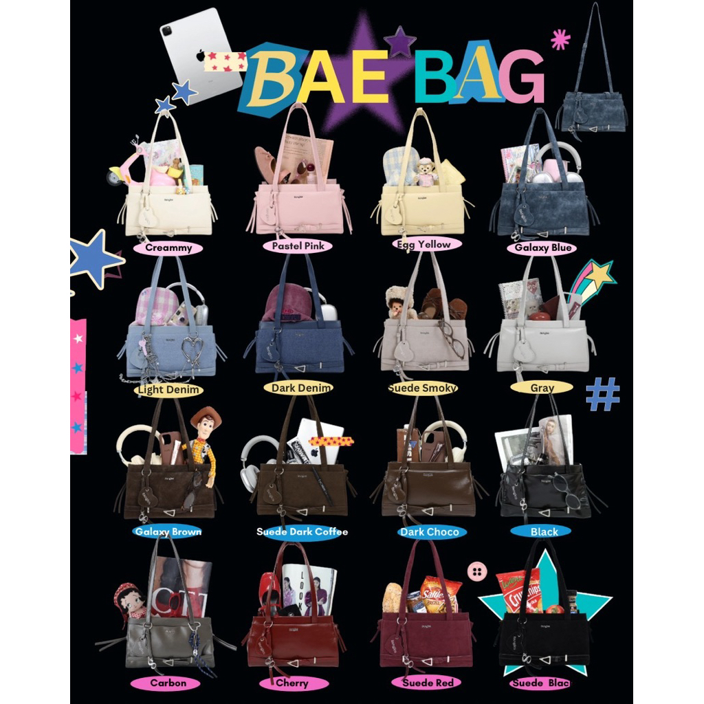 8anglesshop- BAE BAG 💻🎧 มี2Size 12 กับ 15 นิ้ว ใช้งานได้แบบ everyday look🤎 E005