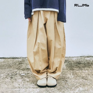 RUMb - กางเกงขายาว ทรงบอลลูน รุ่น ESSENTIAL BAGGY BALLOON - Col. REBORN