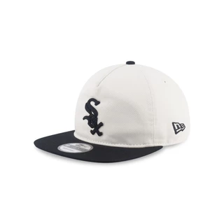 หมวกแก๊ป New Era รุ่น Chicago White Sox 2-Tone Black Visor Chrome White 19Twenty Cap