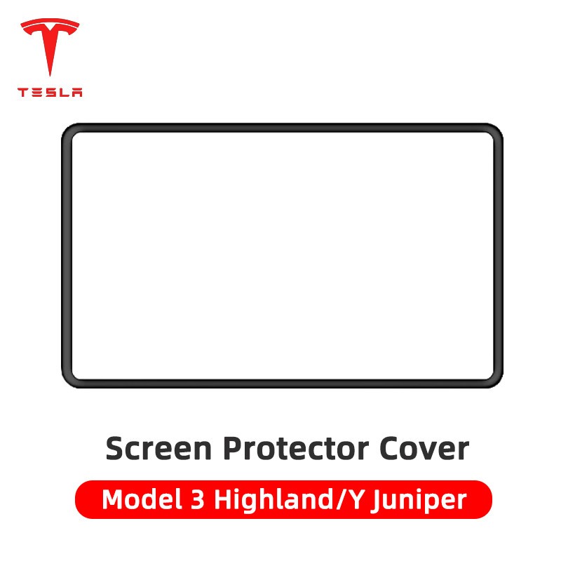 🚚จัดส่งจากไทย🚚กรอบซิลิโคนหน้าจอ Tesla Model 3 Highland/New Y Juniper ปี2025 ป้องกันขอบหน้าจอและกระจกมองหลัง ฝาครอบตกแต่ง