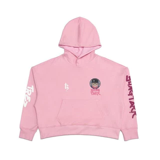 TZWORLDWIDE x YUNGTARR HOODIE PINK