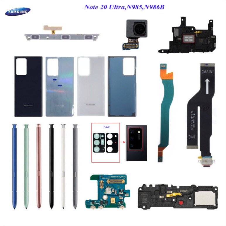 อะไหล่มือถือ Samsung Note 20 Ultra,N985,N986B/สายแพร/ลำโพงหูฟัง/กระดิ่ง ...