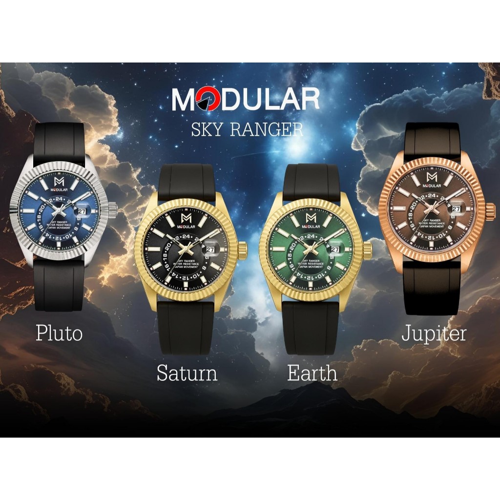 Modular Series Sky Ranger นาฬิกาข้อมือผู้ชาย | Shopee Thailand