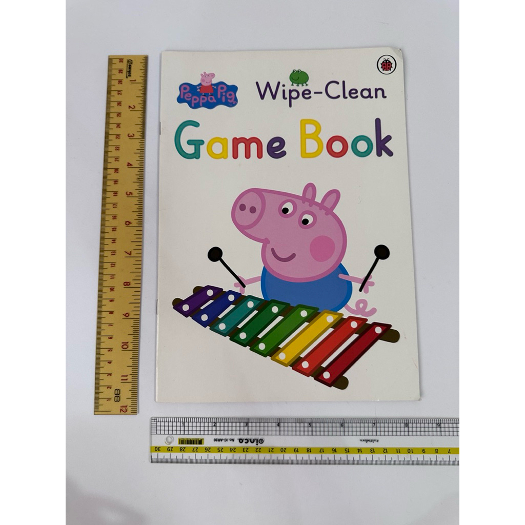 Peppa Pig Wipe-Clean Game Book หนังสือเด็กภาษาอังกฤษ หนังสือกิจกรรม ปก ...
