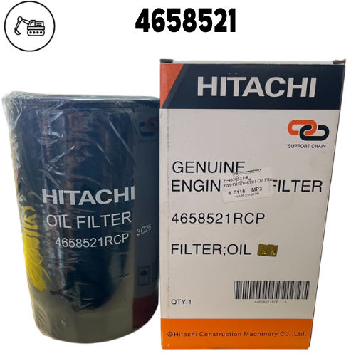 กรองน้ำมันเครื่อง Hitachi ZX200, XE215C ของแท้ 4658521 เทียบ C-2708 SFO ...