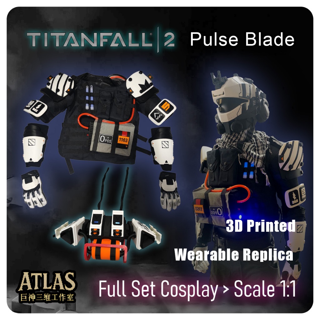 Replica | Pulse Blade Full-Set Armor Set | Scale 1:1 | คอสเพลย์ ...