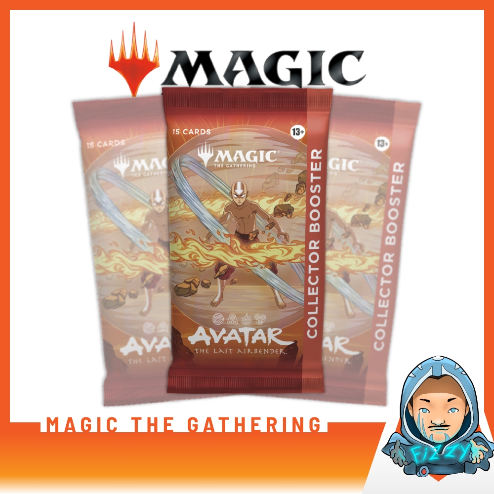 wholesale mtg booster boxes Amazon.com: Magic: The Gathering | Avatar: The Last Airbender Collector  Booster | 1 Pack of 15 Cards