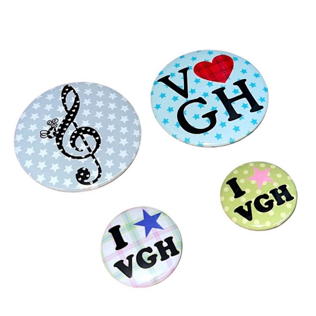 VGH BROOCH PIN - MULTI