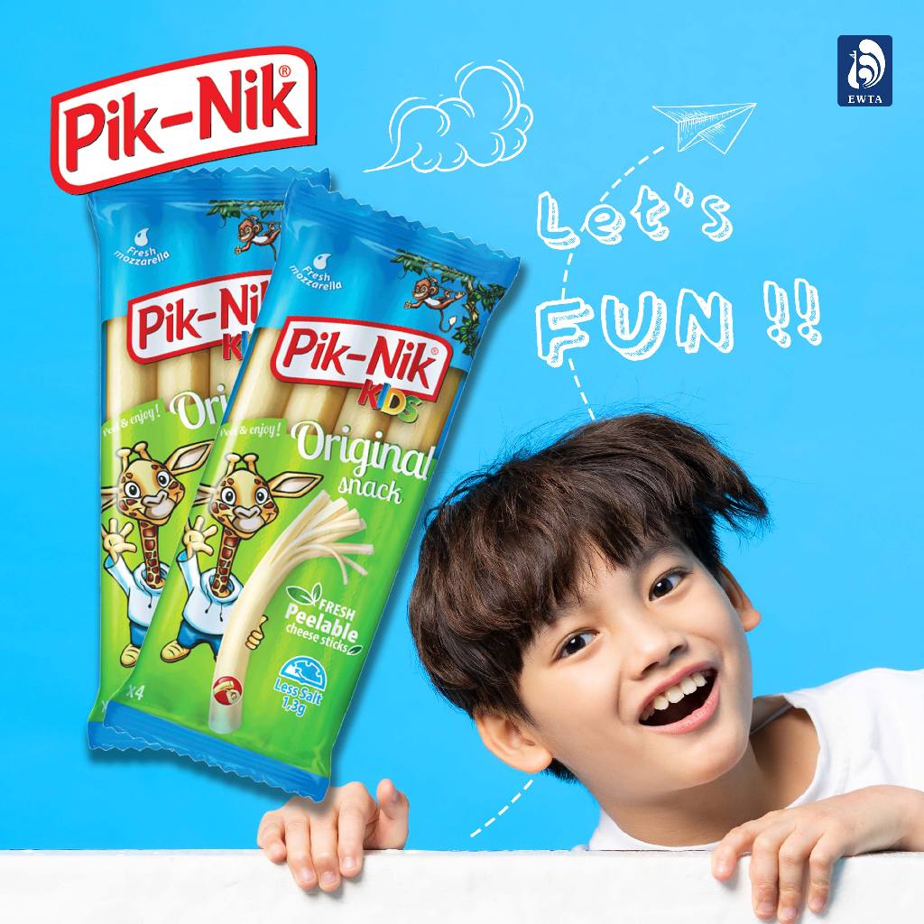 [แพ็ก 3 ชิ้น] Pik-Nik Cheese Stick ปิกนิก ชีสสติ๊ก 80g | Shopee Thailand