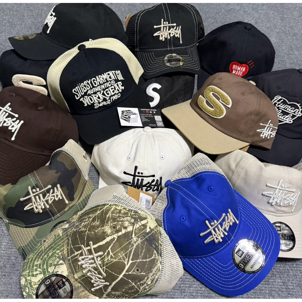 STUSSY NEW ERA 9TWENTY BASIC TRUCKER | Shopee Thailand