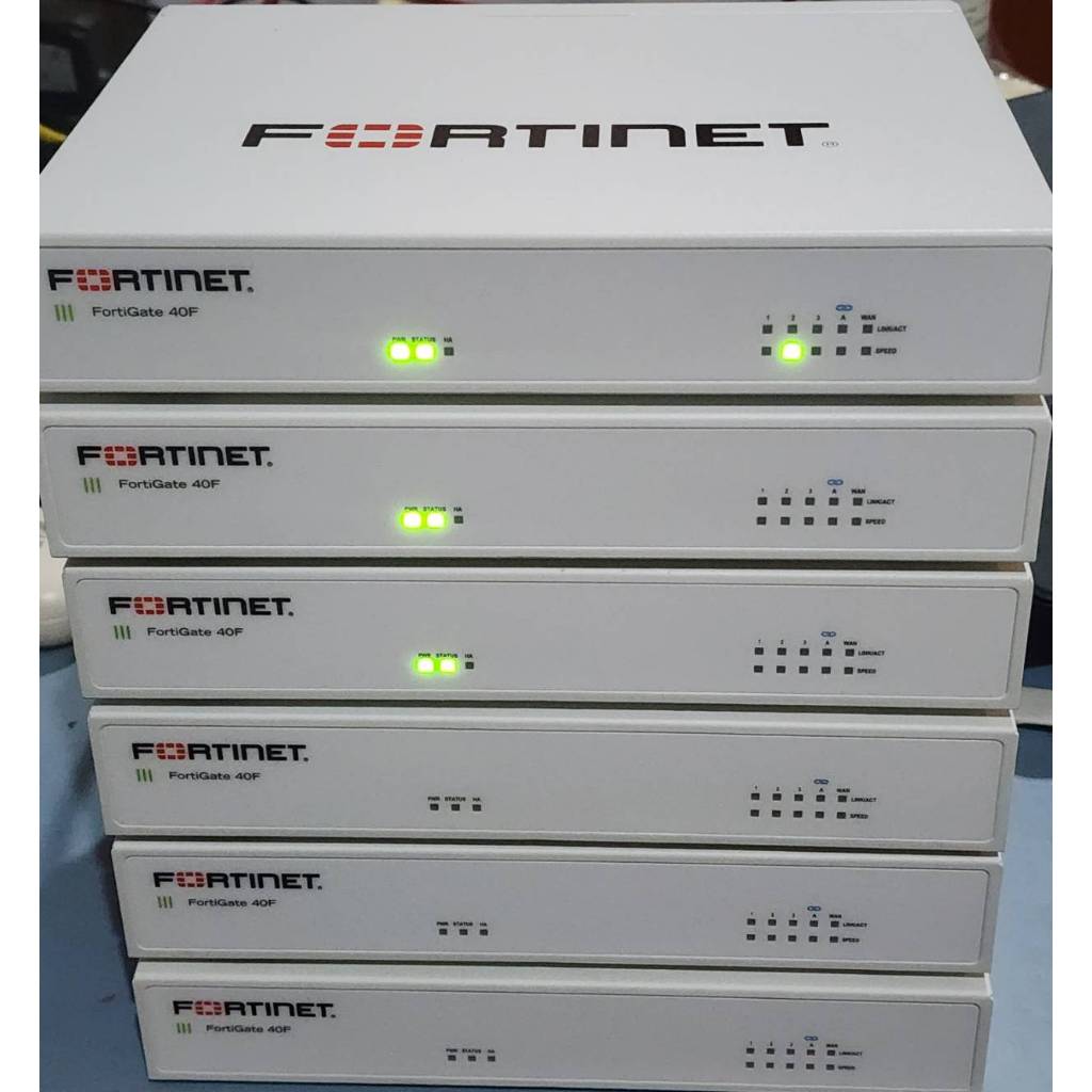 FG-40F ฟอร์ติเน็ต Fortinet Fortigate 40F Firewall พร้อมอแดป เตอร์ แท้ ...