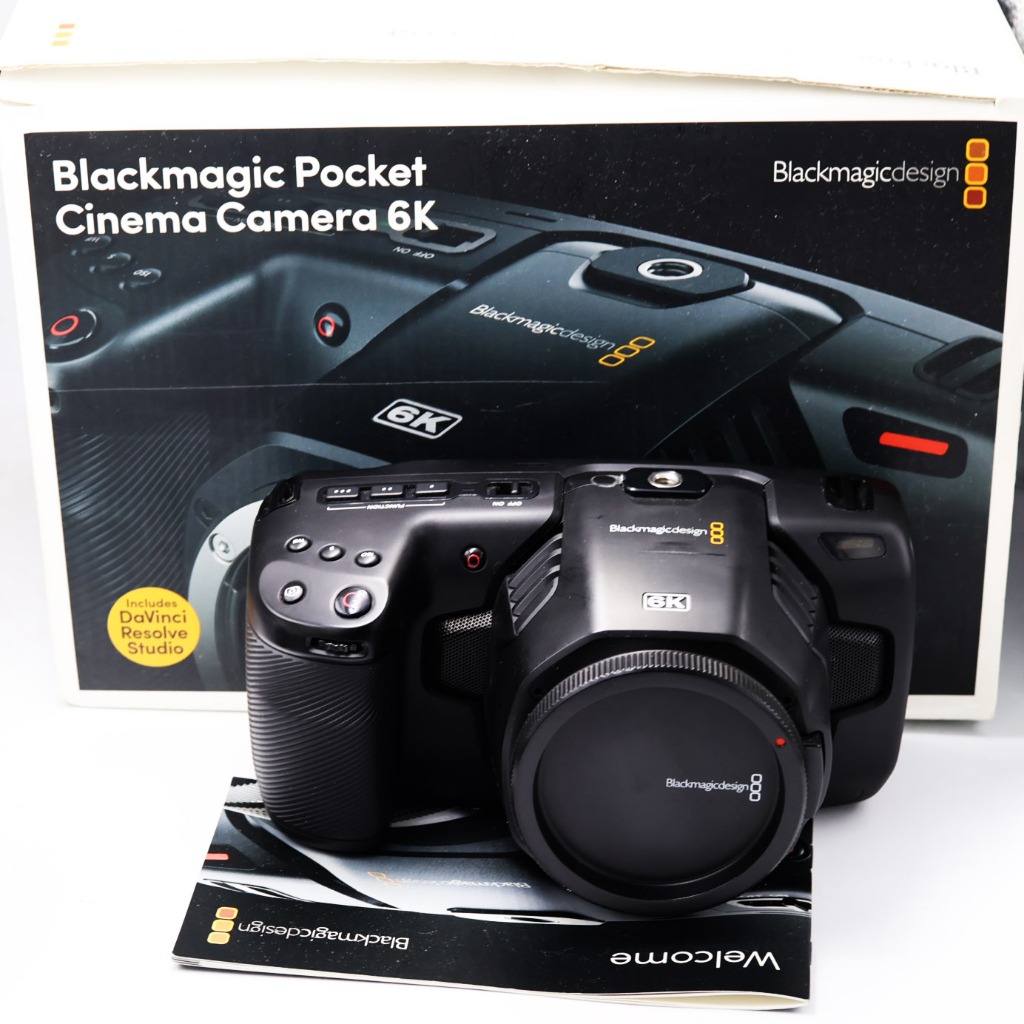 BMPCC 6K Blackmagic Design Pocket Cinema Camera 6K, Active Canon EF ...