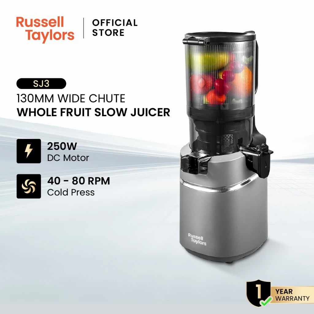 Russell Taylors เครื่องสกัดเย็นคั้นน้ำผลไม้ รุ่น SJ3