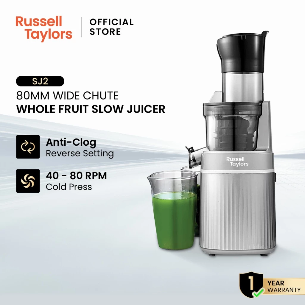 Russell Taylors เครื่องสกัดเย็นคั้นน้ำผลไม้ รุ่น SJ2