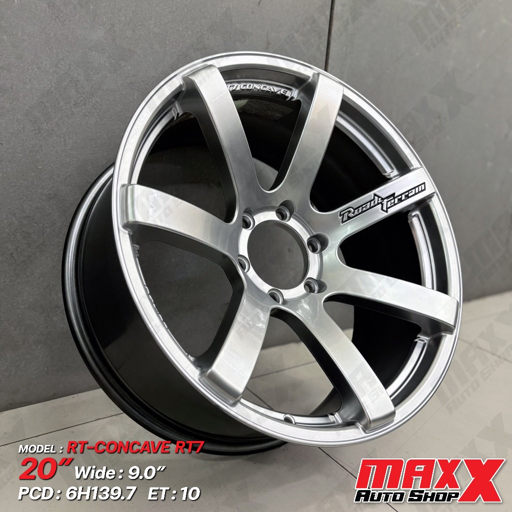 ล้อแม็กซ์ LENSO RT7 CONCAVE ขอบ 20x9