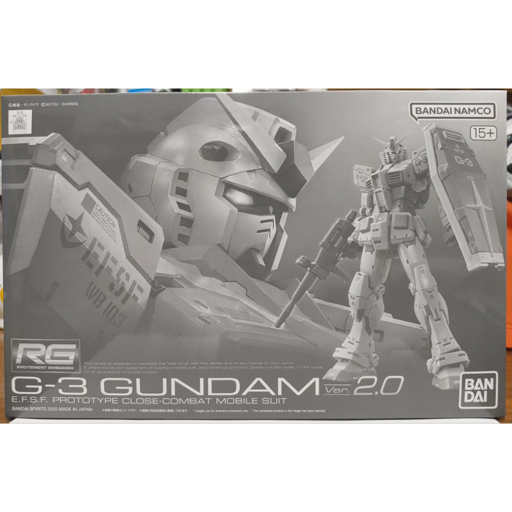 กันพลา RG 1/144 G-3 Gundam Ver.2.0 (สินค้า PREMIUM BANDAI) พร้อมส่ง ...