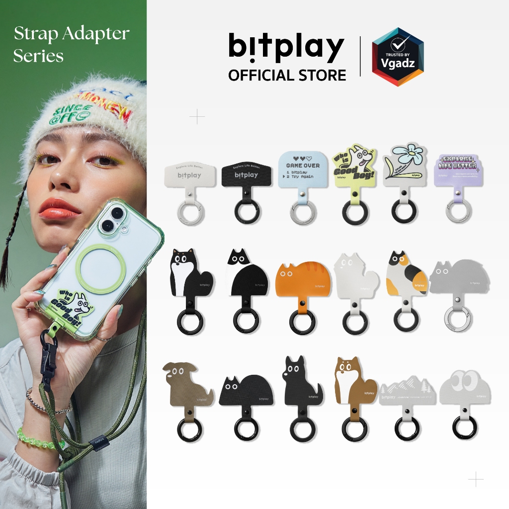 Bitplay แผ่นคล้องสายมือถือ รุ่น Phone Tether Tab | Shopee Thailand