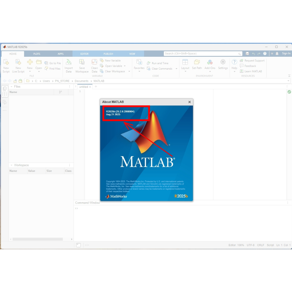 MATLAB R2025b โปรแกรมคำนวณทางคณิตศาสตร์สำหรับ Windows และ Mac | Shopee ...