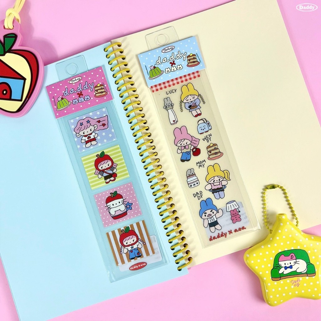 DADDY X ACUTE | A Cute Sticker สติ๊กเกอร์ลาย apple สุดน่ารัก | Shopee ...