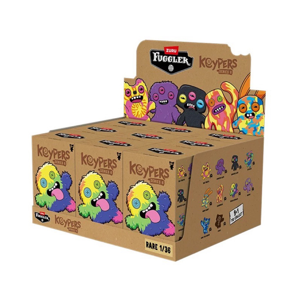💥สินค้าพร้อมส่ง จาก กทม💥 กล่องสุ่ม Fuggler KeyPers Series 6 ยก Box ...