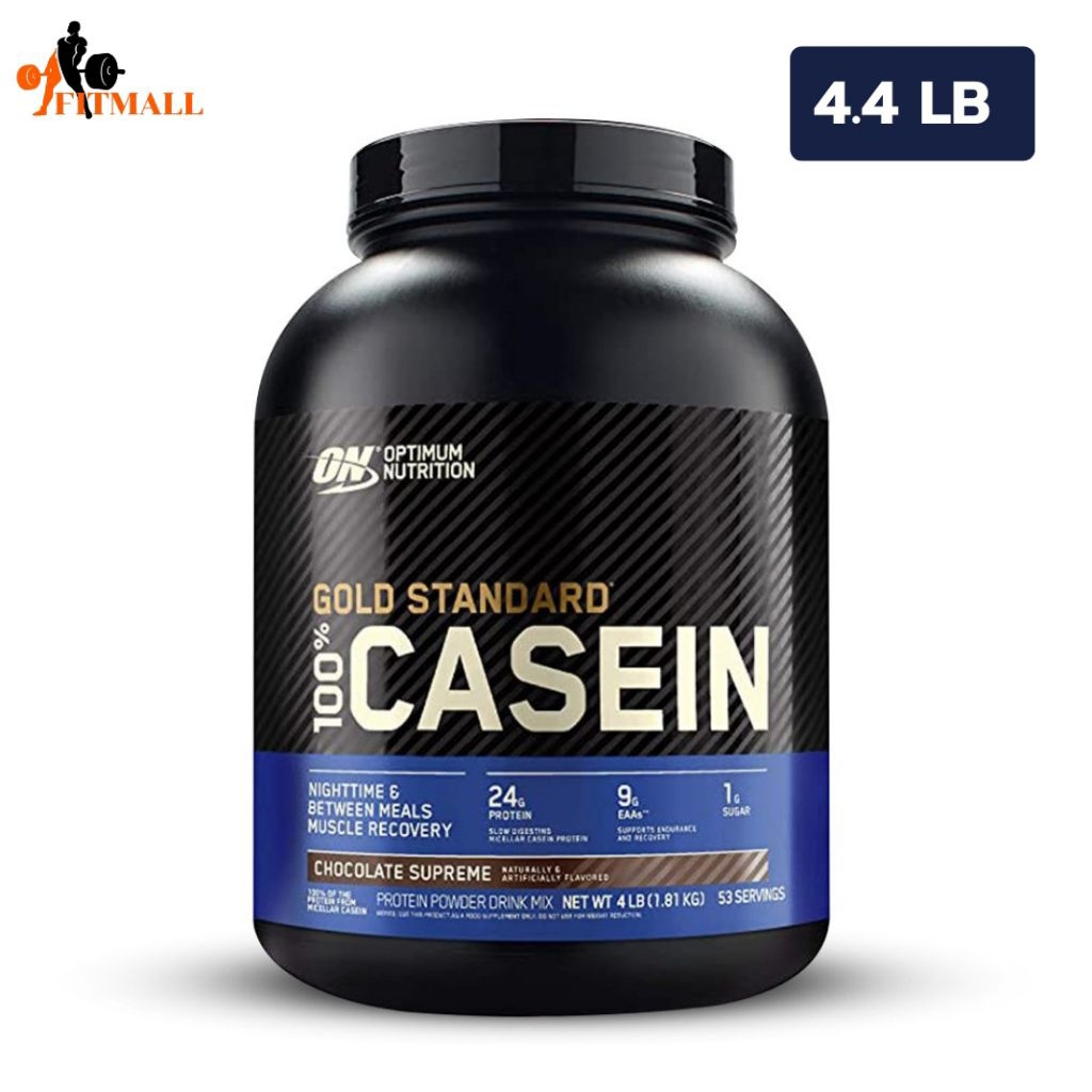 Optimum Nutrition Gold Standard 100% Casein Protein Powder 4.4 lbs เวย์ ...