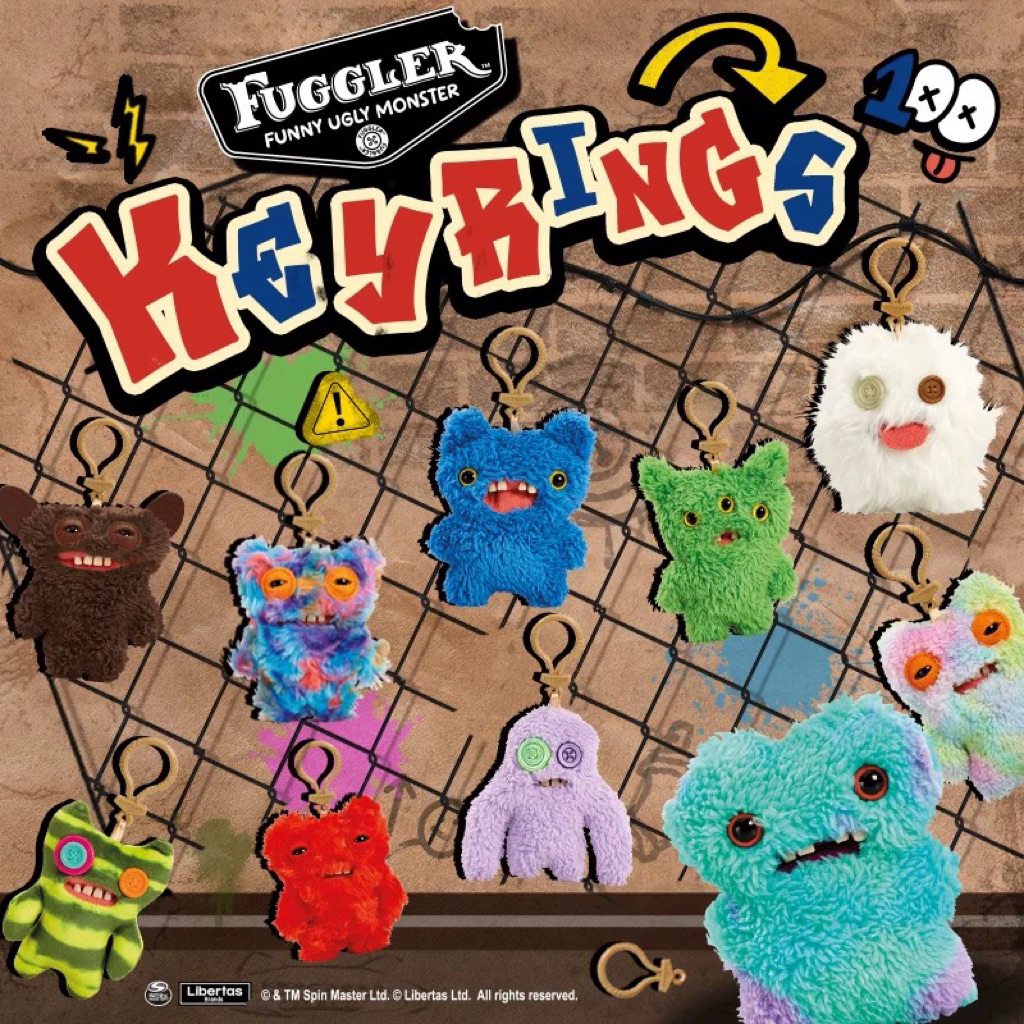 (codeลด10-30%) Pre-order V1พวงกุญแจ Fuggler ของแท้100%จากofficial ...