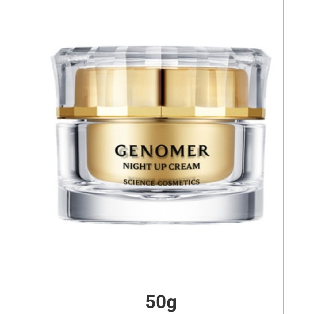 GENOMER Night Up Cream 50g ครีมบำรุงผิวกลางคืน สูตรเข้มข้น ฟื้นฟูผิวยาม ...