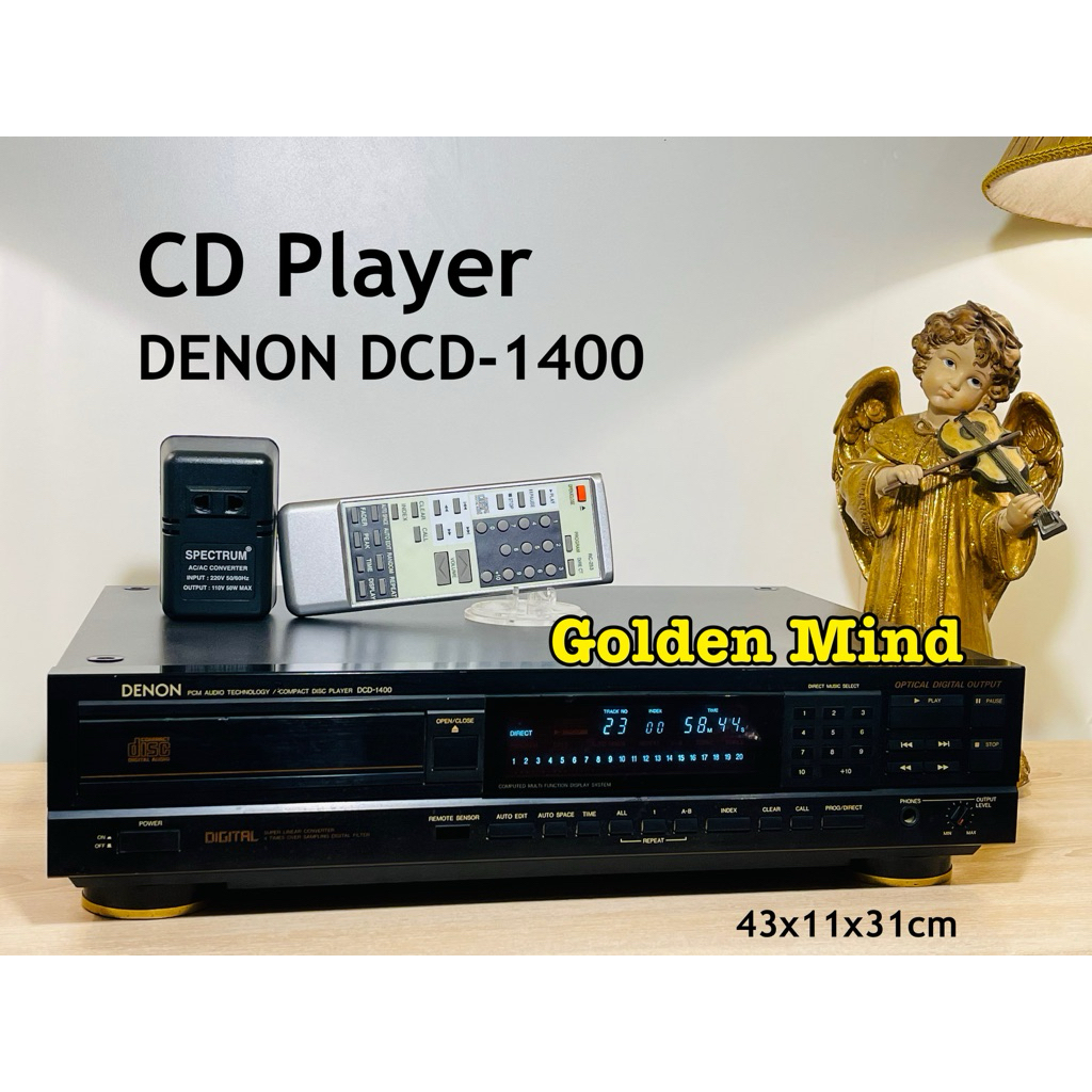 CD-01-020525 DENON DCD-1400 เครื่องเล่นซีดีมือสองจากประเทศญี่ปุ่น