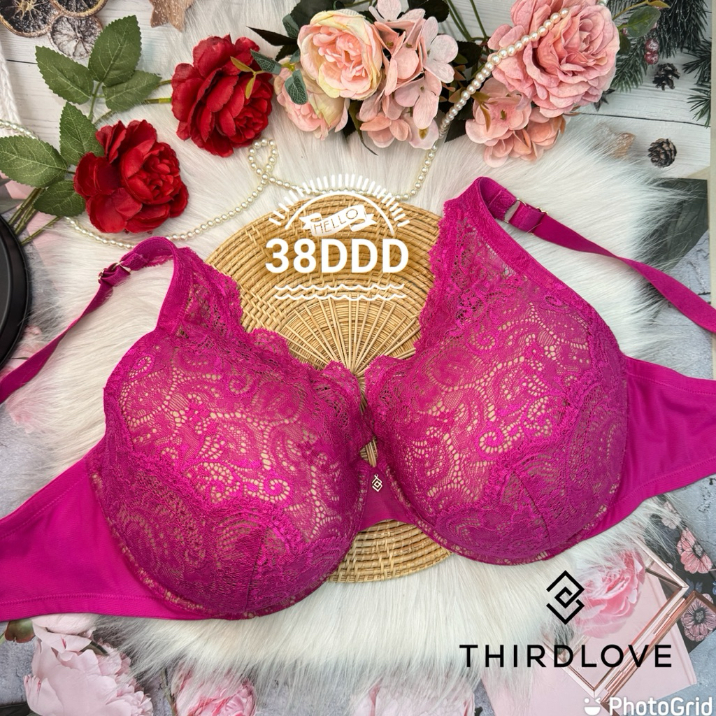 Thirdlove 38DDD 38F ใหม่มาก ฟองบาง สะอาด กริ้บ | Shopee Thailand